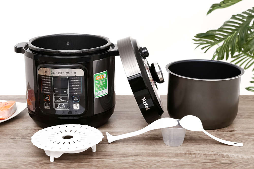 Nồi Áp Suất Điện Tử Đa Năng Tefal Home Chef CY601868 - bảo hành chính hãng 2 năm, hàng nhập khẩu