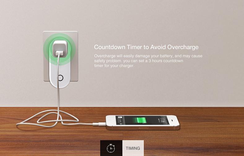 Ổ Cắm Wifi Điều Khiển Qua Điện Thoại Tuya TC5
