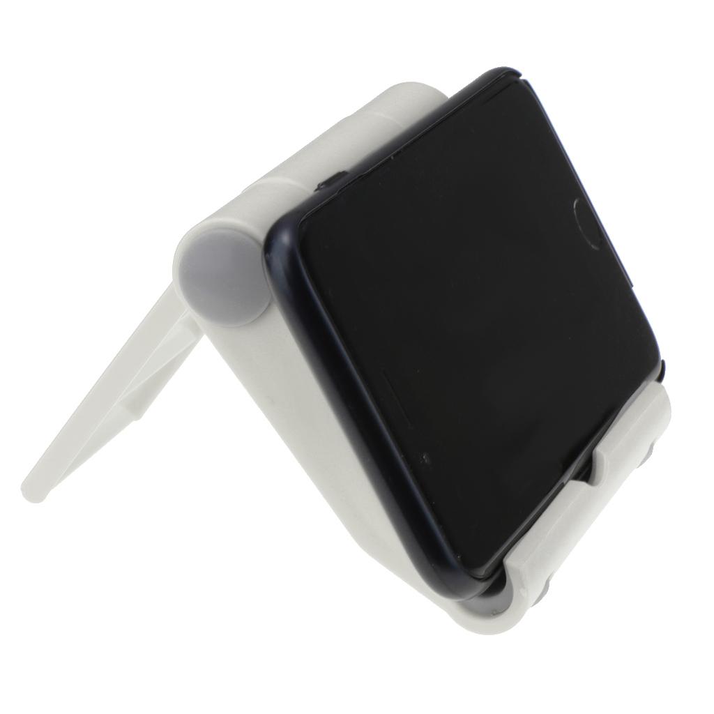 Universal Lazy Phone Bracket Tablet Holder Portable Plastic For iPhone,White