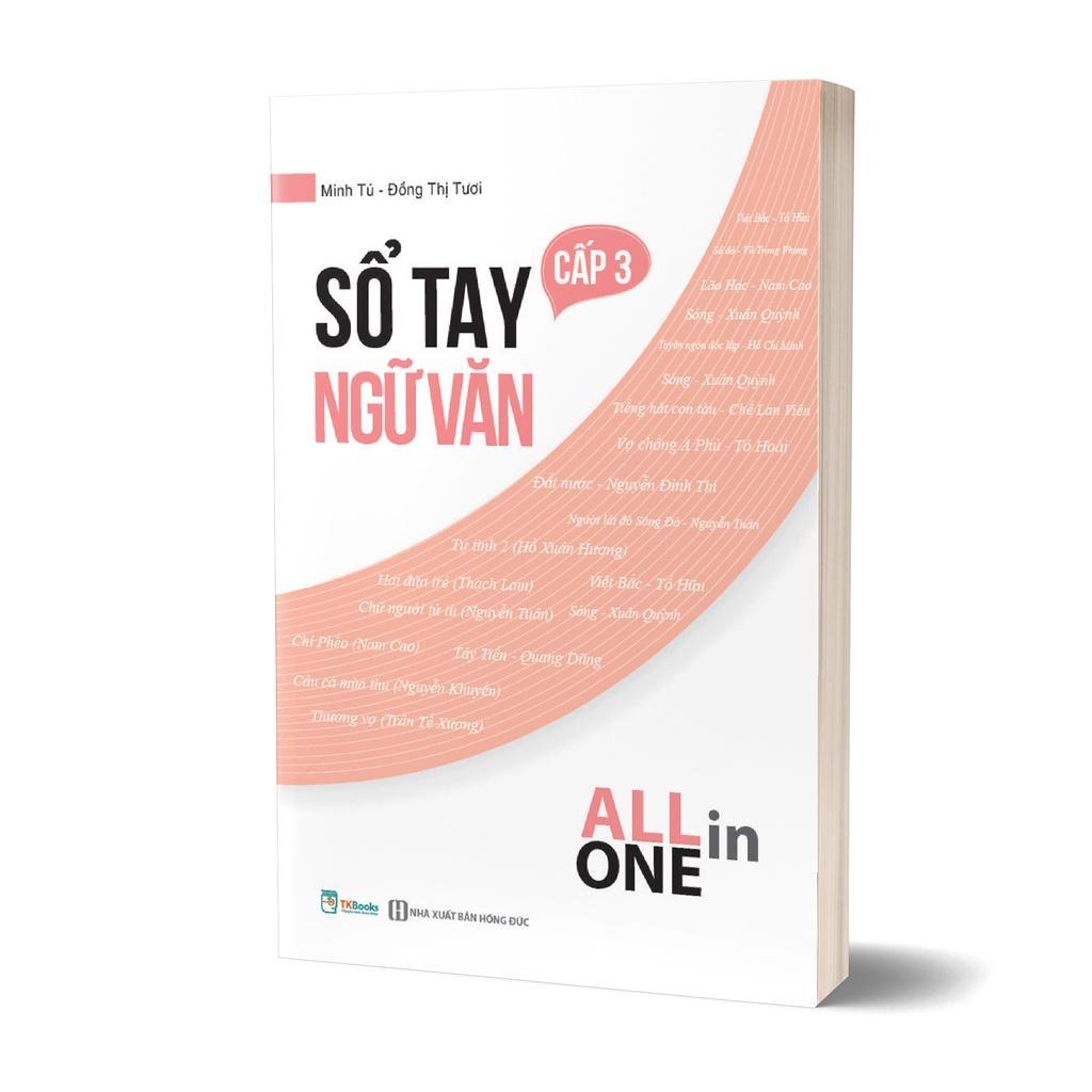 Sách - Sổ Tay Ngữ Văn Cấp 3 - All In One - MCBooks