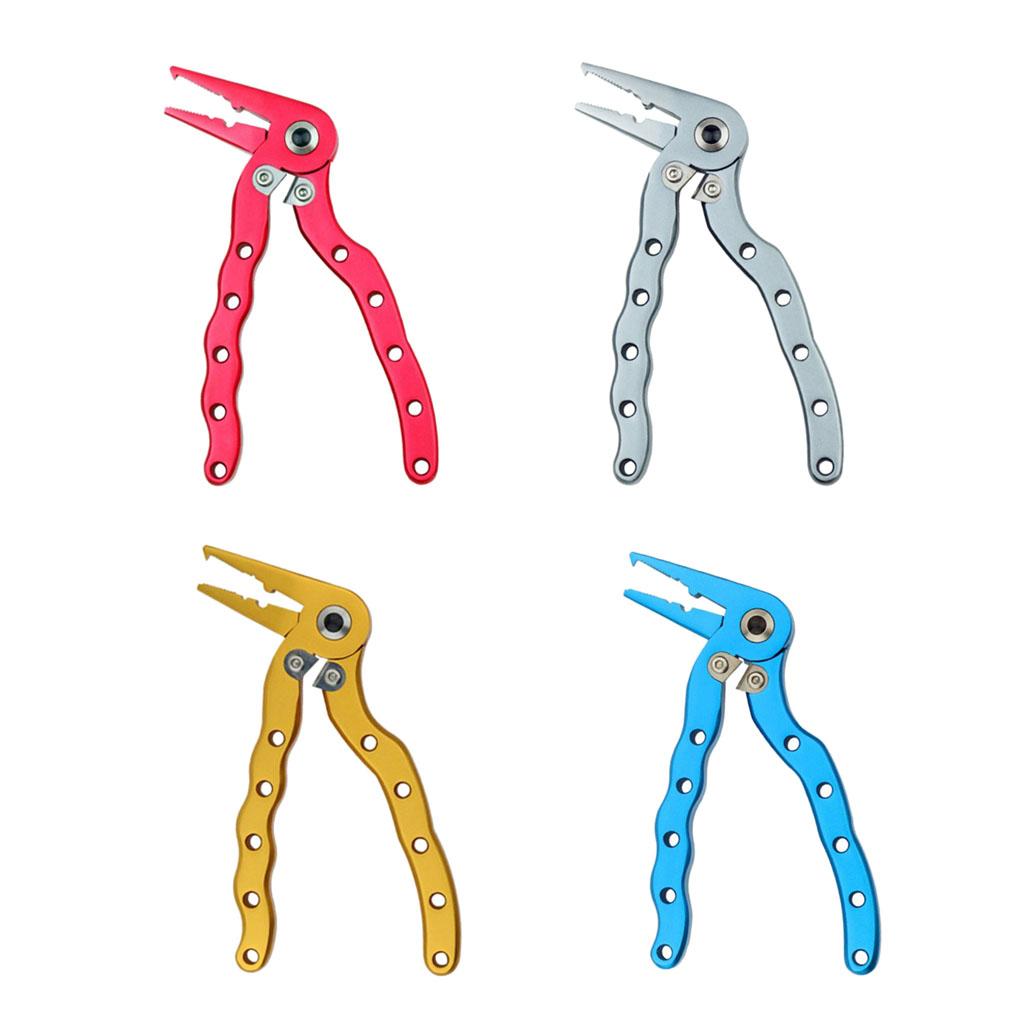 Multifunctional Fishing Plier Hook Remover Steel Wire Line Cutter