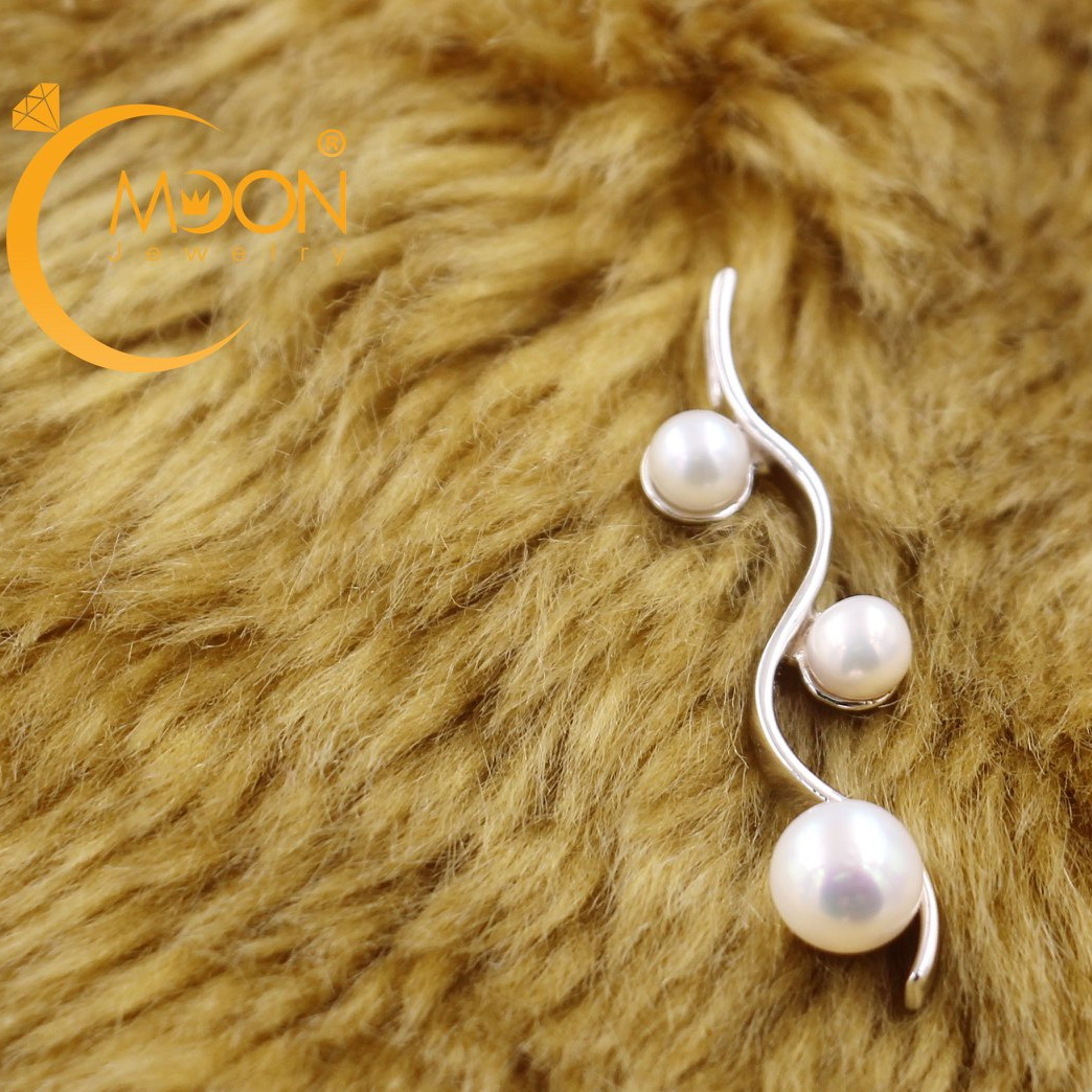 Mặt dây chuyền đính ngọc trai nước ngọt - MOON Jewelry