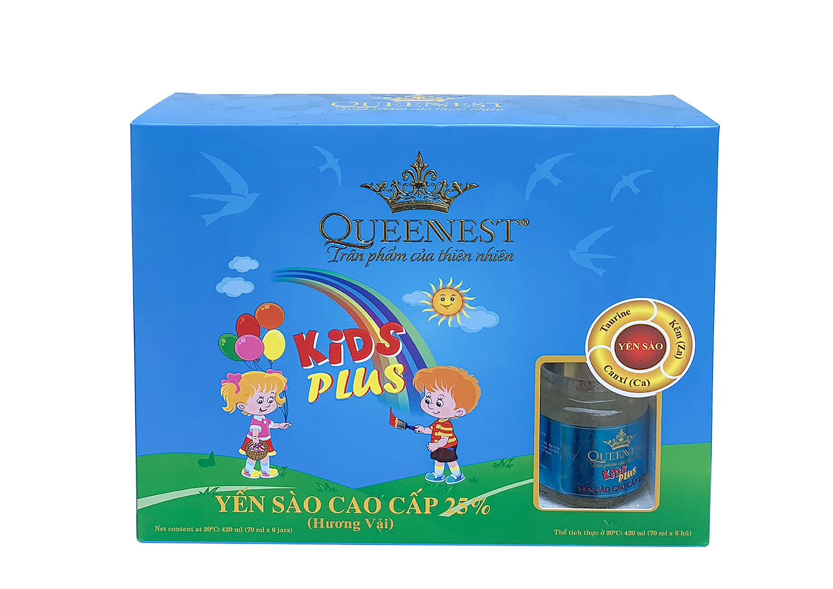 Yến sào cao cấp KIDS PLUS 25%