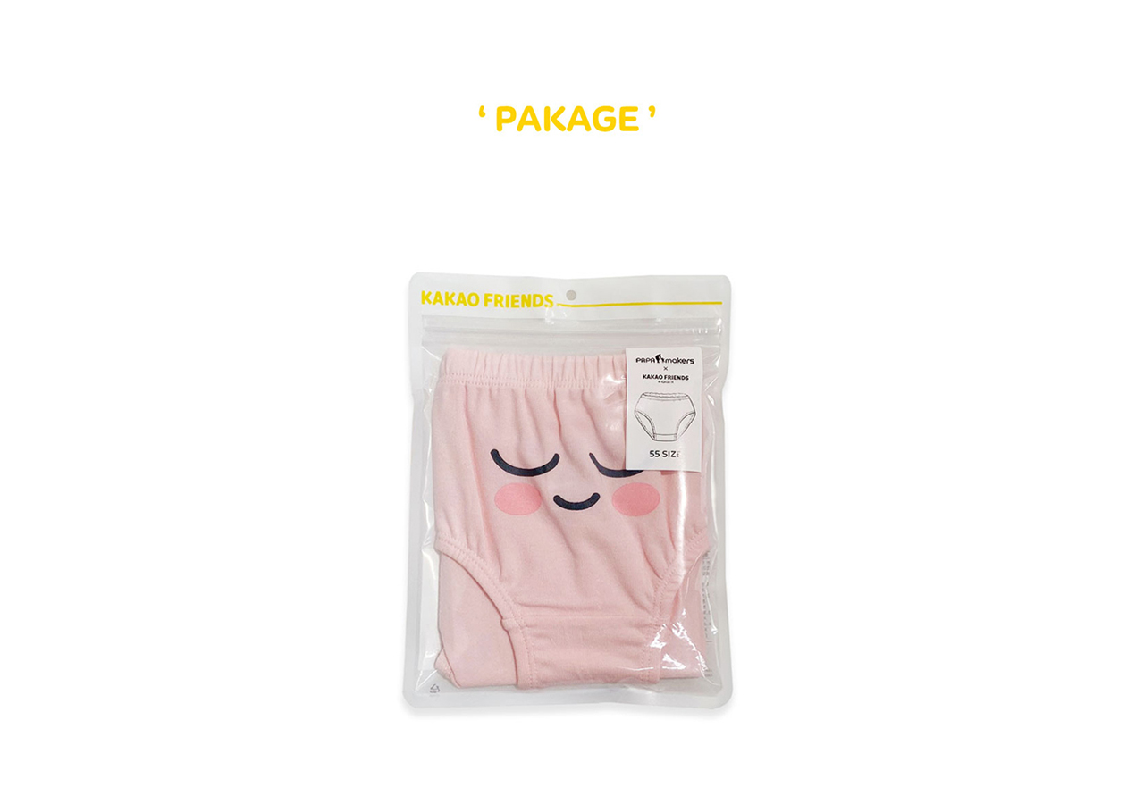 Quần Lót Bé Gái Apeach Màu Hồng Kakao Friends Chính Hãng