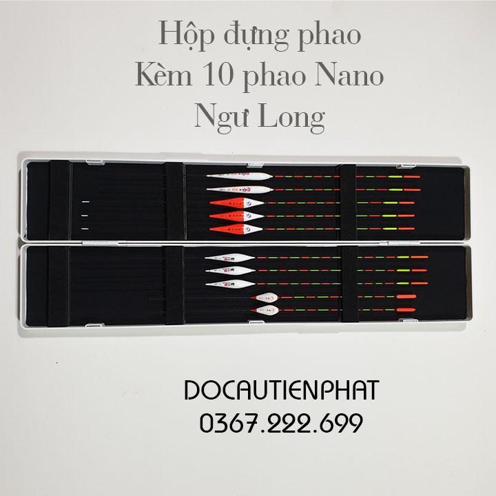 Hộp phao câu đài kèm 10 phao câu nano