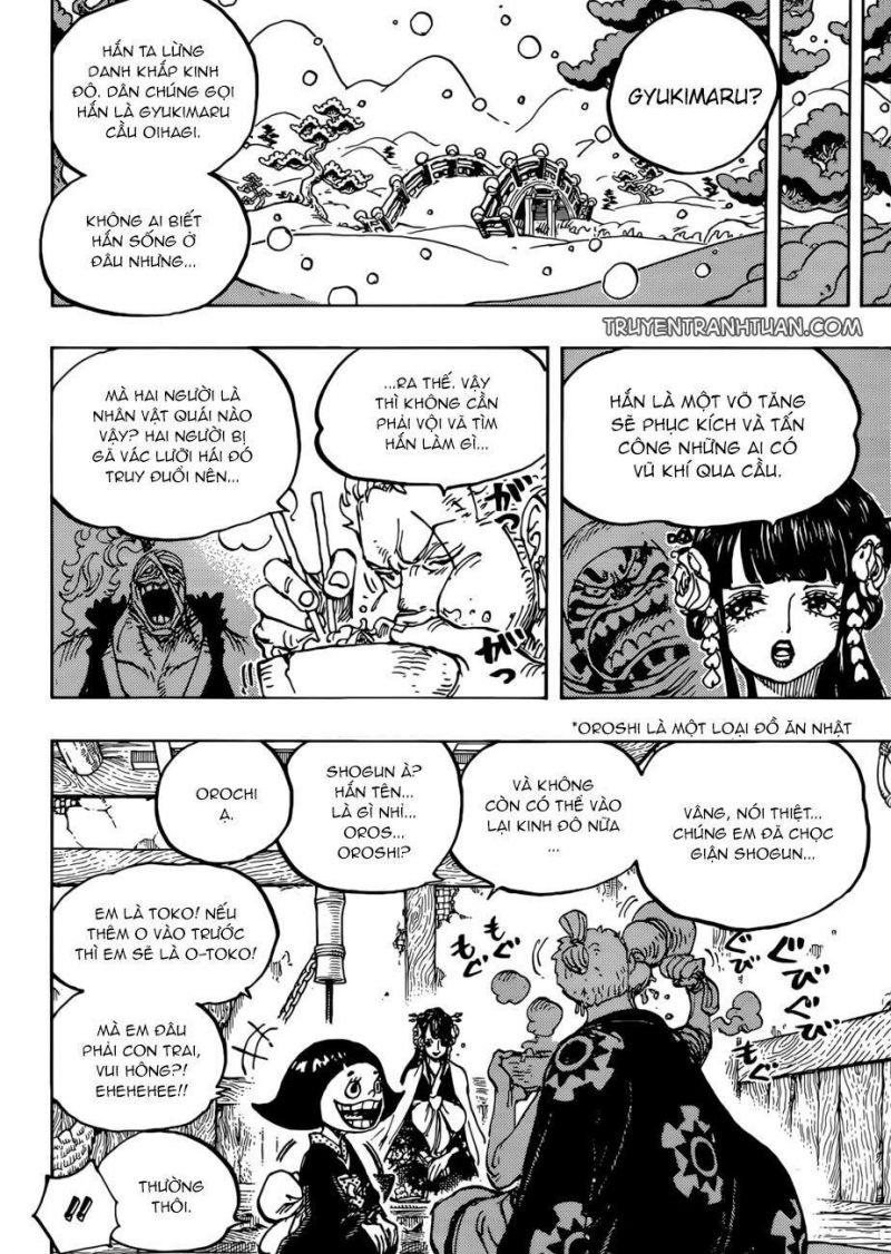 đảo hải tặc - one piece chapter 938 12