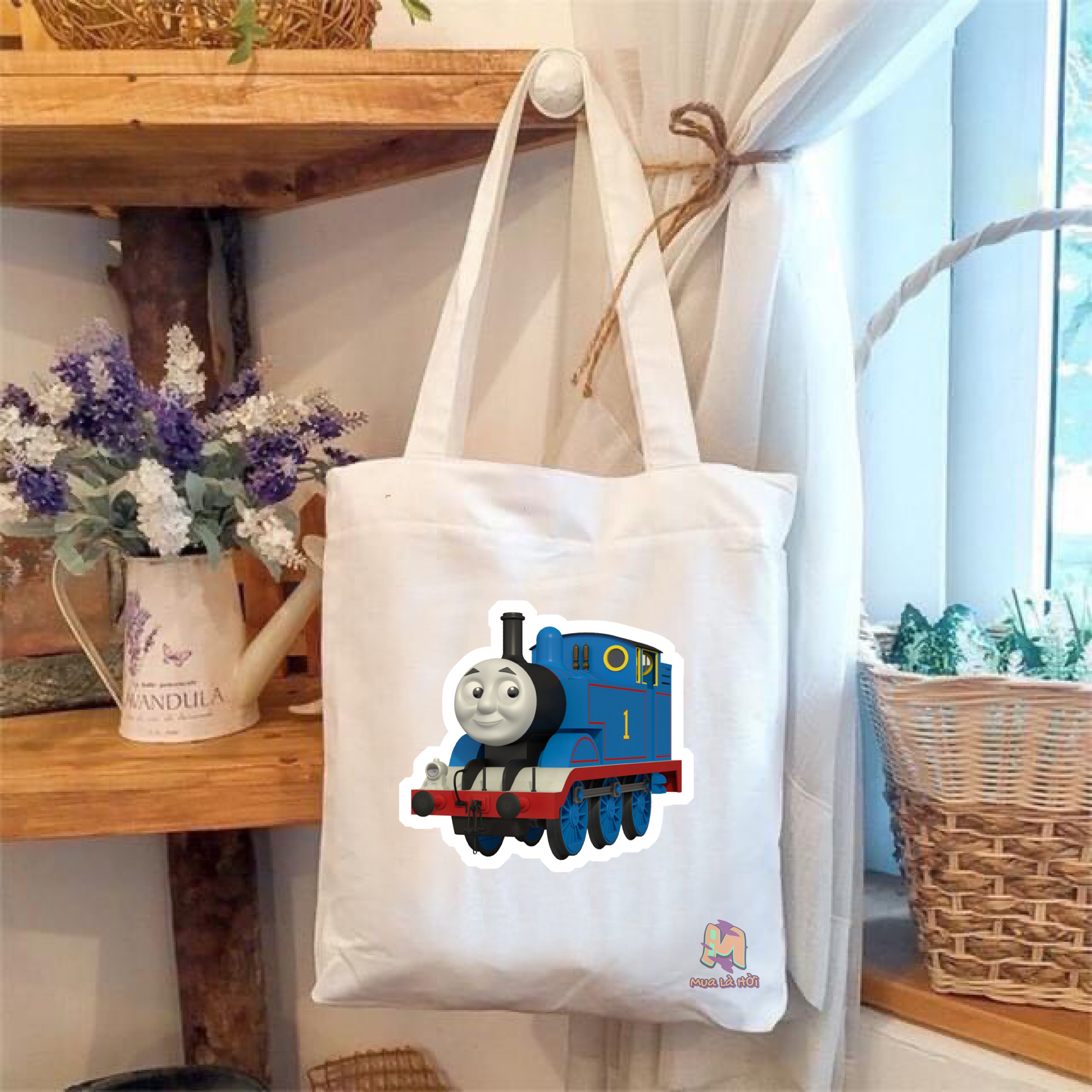 Túi Tote in hình chủ đề Thomas &amp; Friends