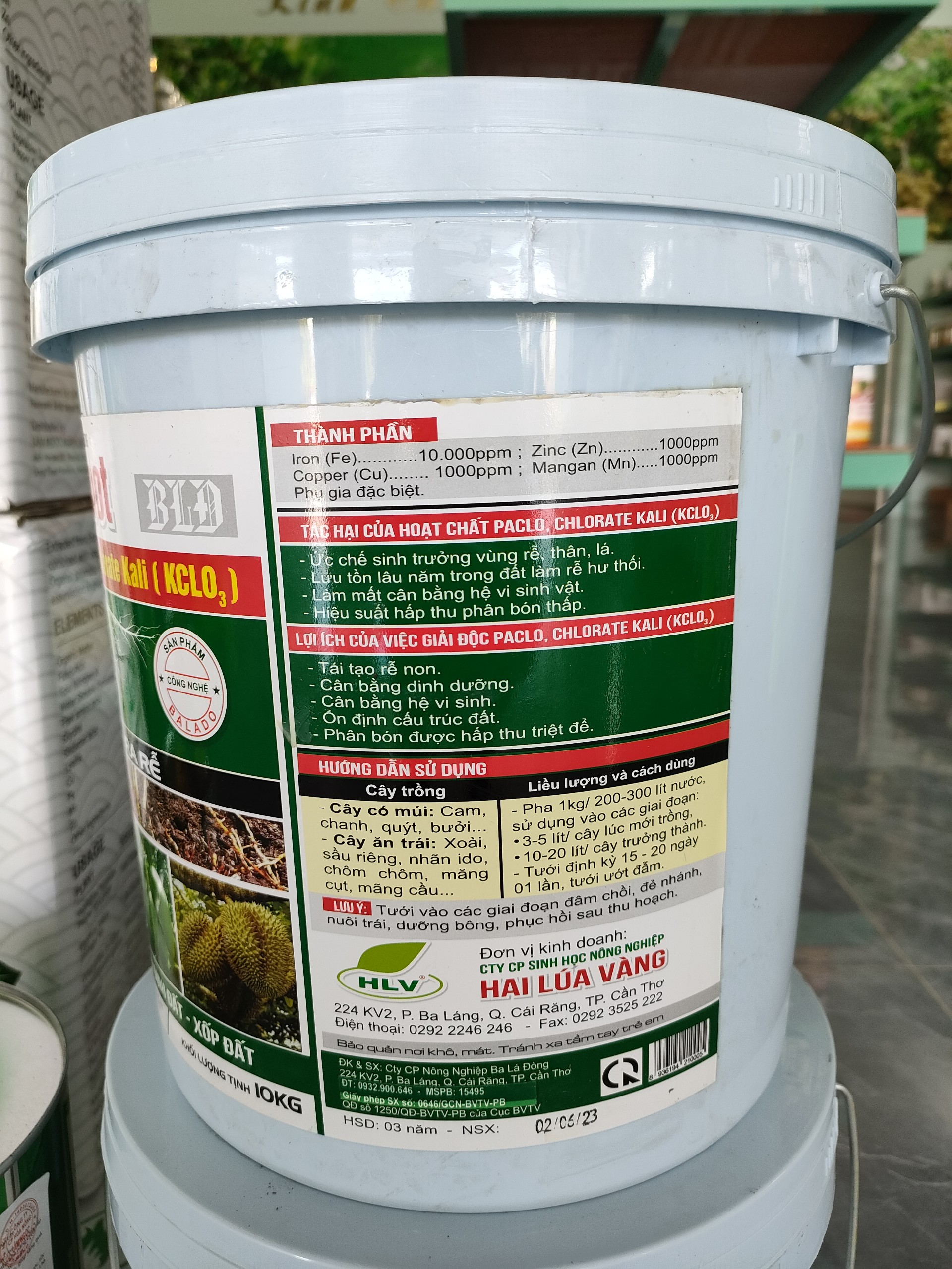 Phân bón vi lượng ALIPAT ROOT - Chuyên giải độc Paclo, Chlorate Kali - VTNN NÔNG PHÚT86