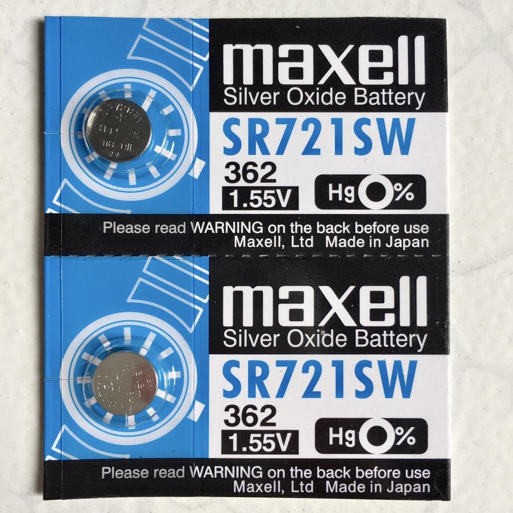 Pin Maxell Nhật Bản SR721SW / 362 Hàng Chính Hãng Made in Japan