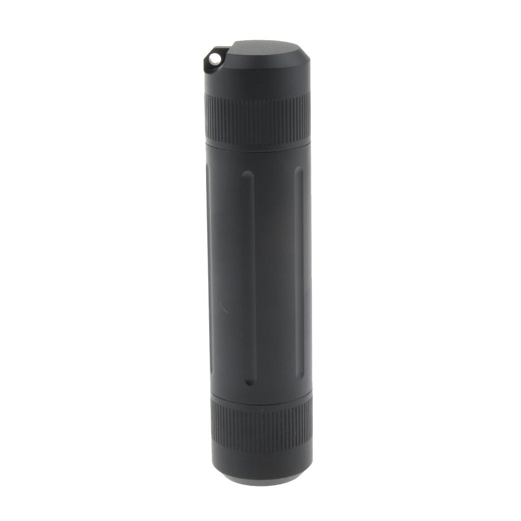 Aluminum Waterproof Pill Box Mini Tablet Case Travel Camping Storage Case