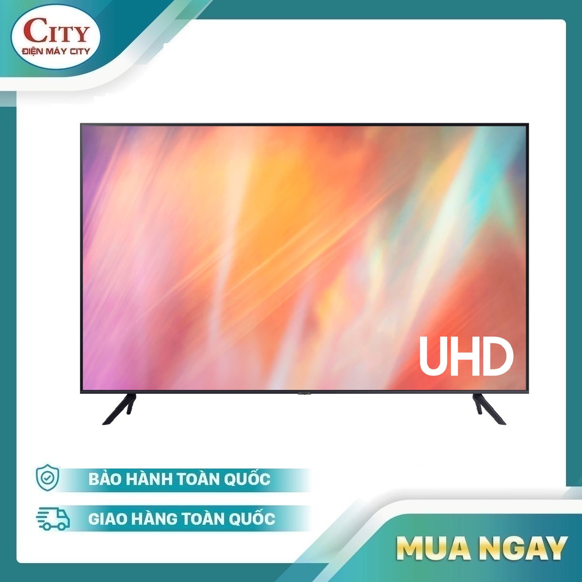 Smart Tivi Samsung 4K 50 inch UA50AU7200