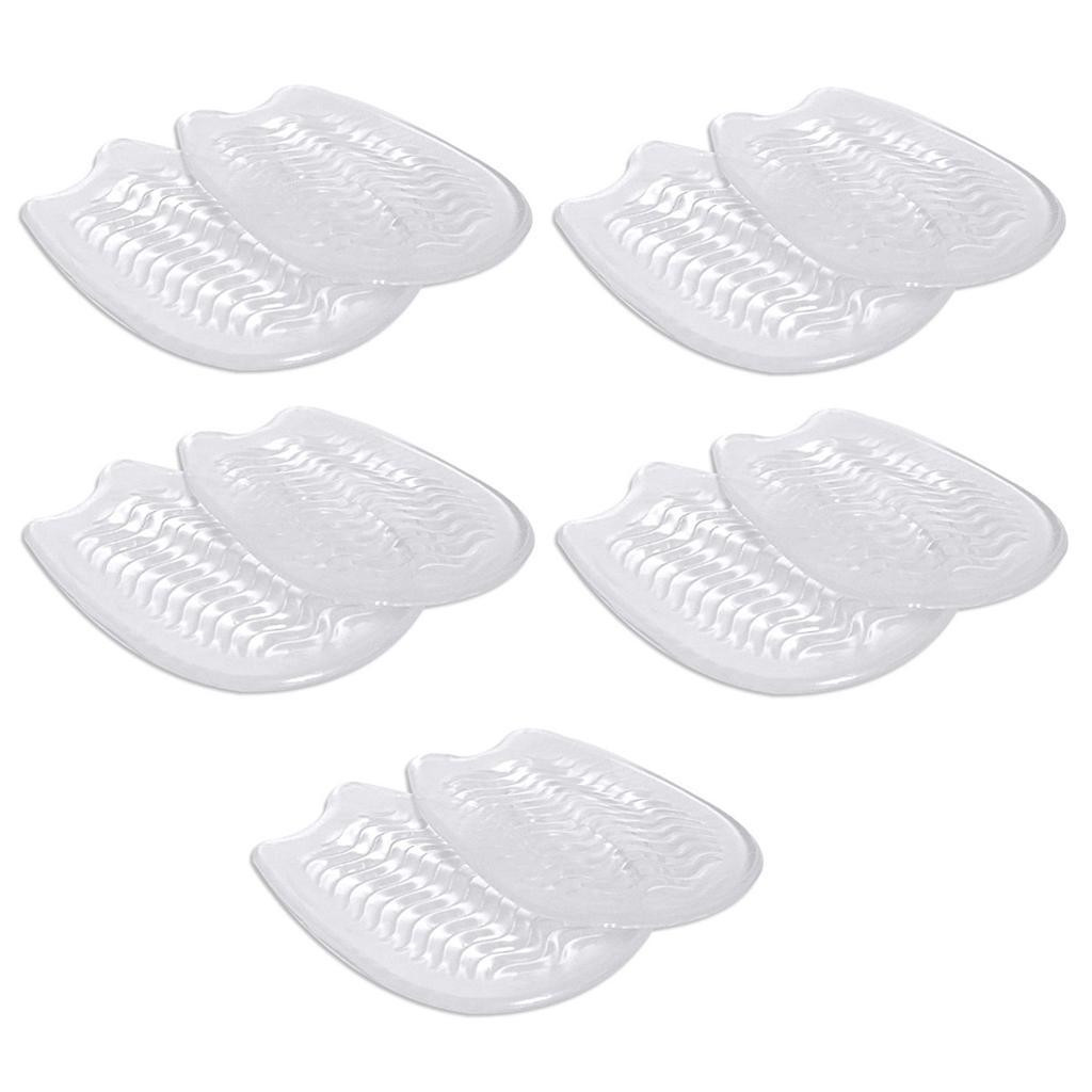 5 Pairs Women Soft Insoles Heel Pad Shoe Foot Care for High