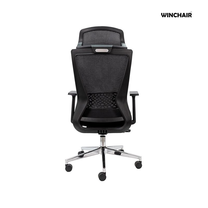 Ghế Văn Phòng Ngã Lưng Gác Chân GVP044 - Thiết Kế Ergonomic Công Thái Học - Mặt Nệm Lưng Lưới Thoáng Khí - Khung Hợp Kim Chắc Chắn