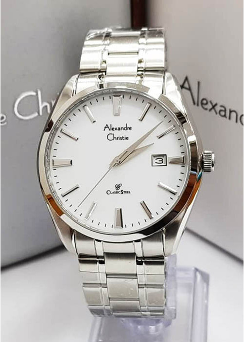 Đồng hồ đeo tay hiệu Alexandre Christie 8515MDBSSSL