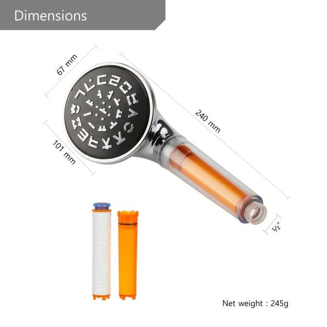 VÒI TẮM VITAMIN C SONAKI SVH-123CR