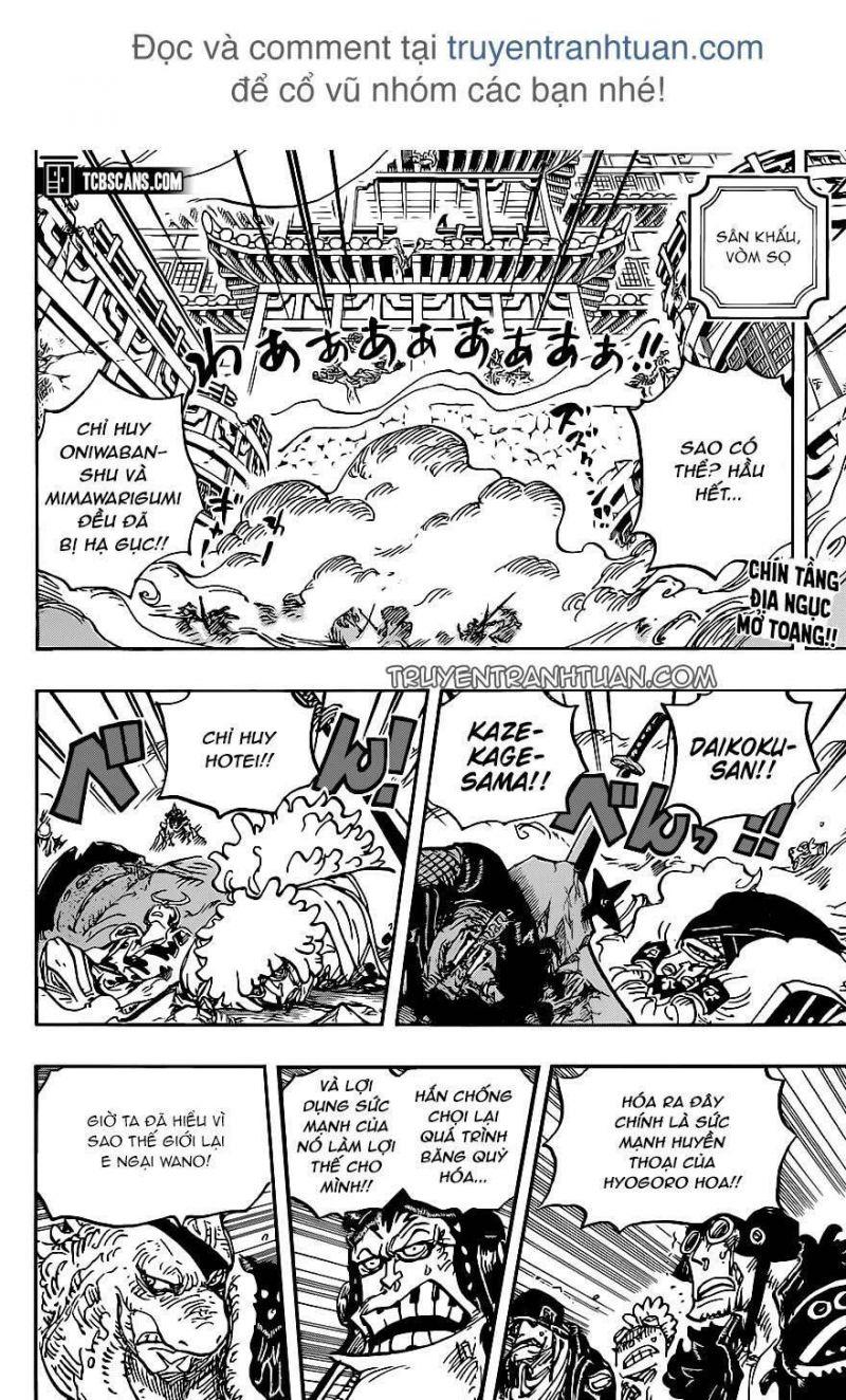 đảo hải tặc - one piece chapter 1007 2