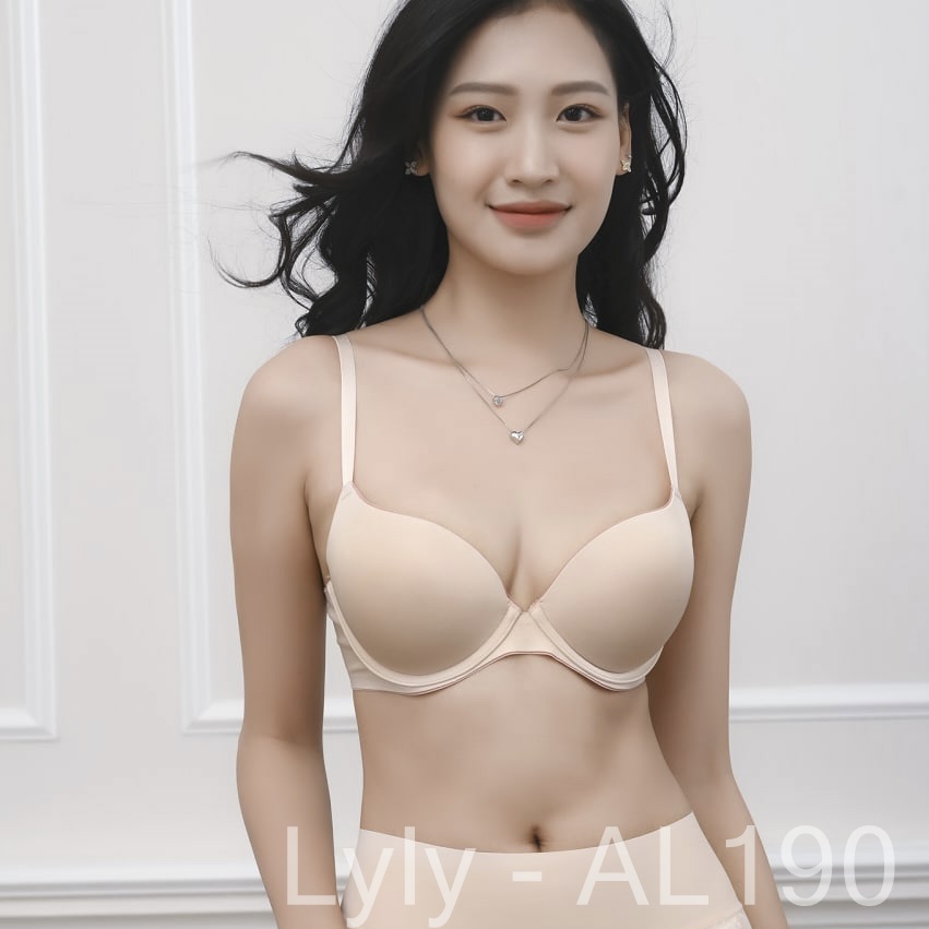 Áo lót nữ trơn có gọng đệm mỏng cho những người Ngực To Lylylorem AL190