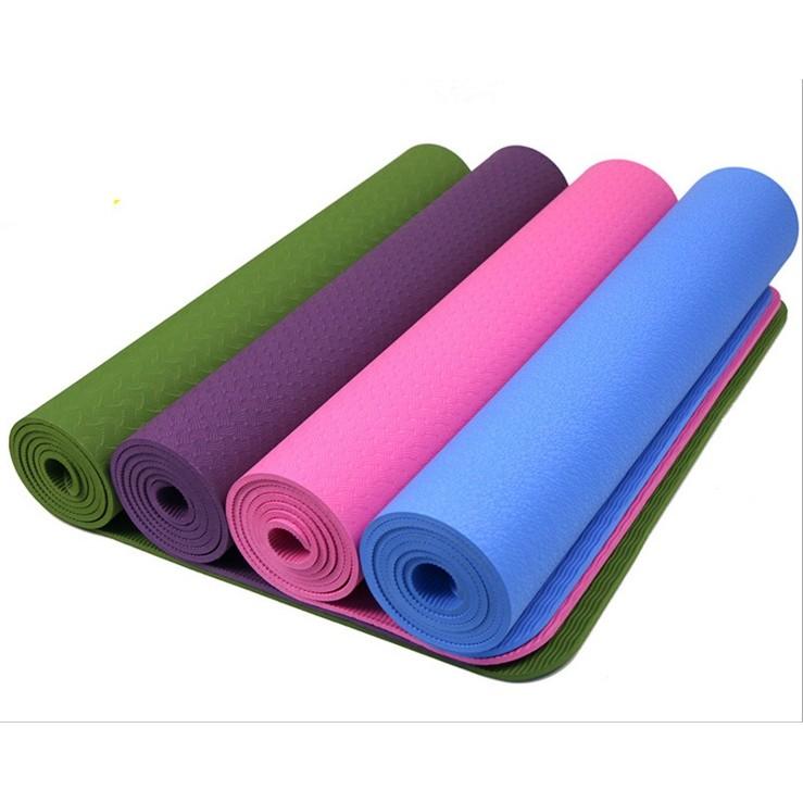 Thảm tập yoga TPE đúc 1 lớp dày 6mm