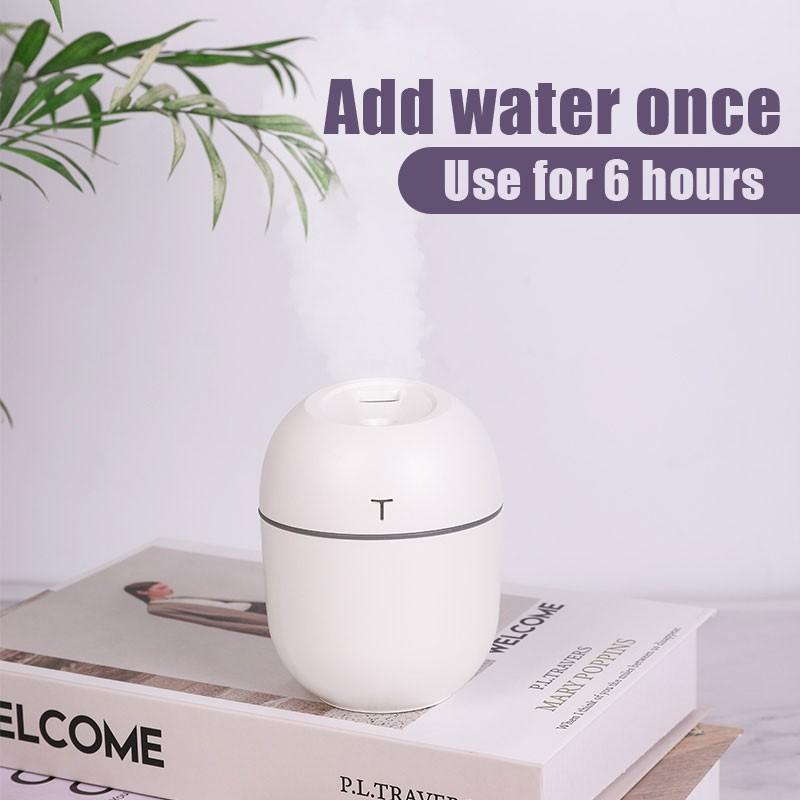 Thiết bị phun sương làm mát không khí kiêm đèn ngủ Humidifier