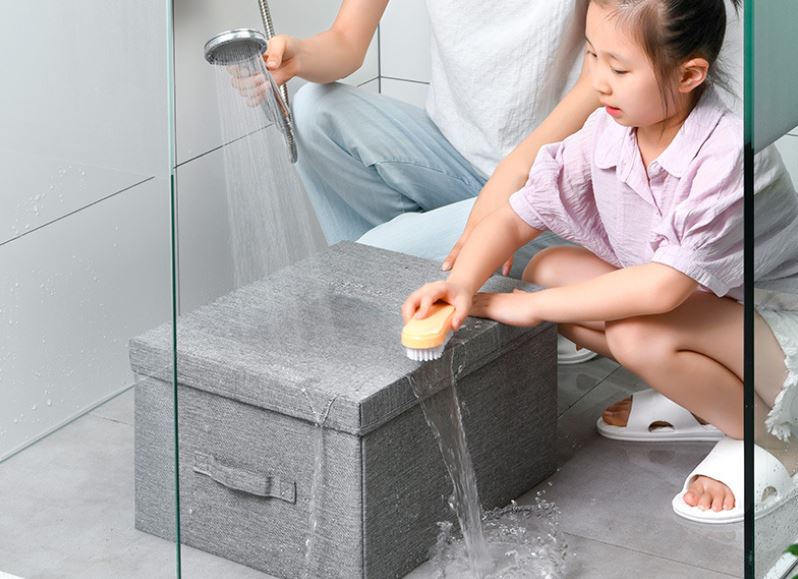 Combo 2 Hộp Đựng Đồ Đa Năng – Túi Vải Đựng Quần Áo Chăn Màn Phong Cách Thụy Điển Sang Trọng, Lịch Sự – Hàng Chính Hãng
