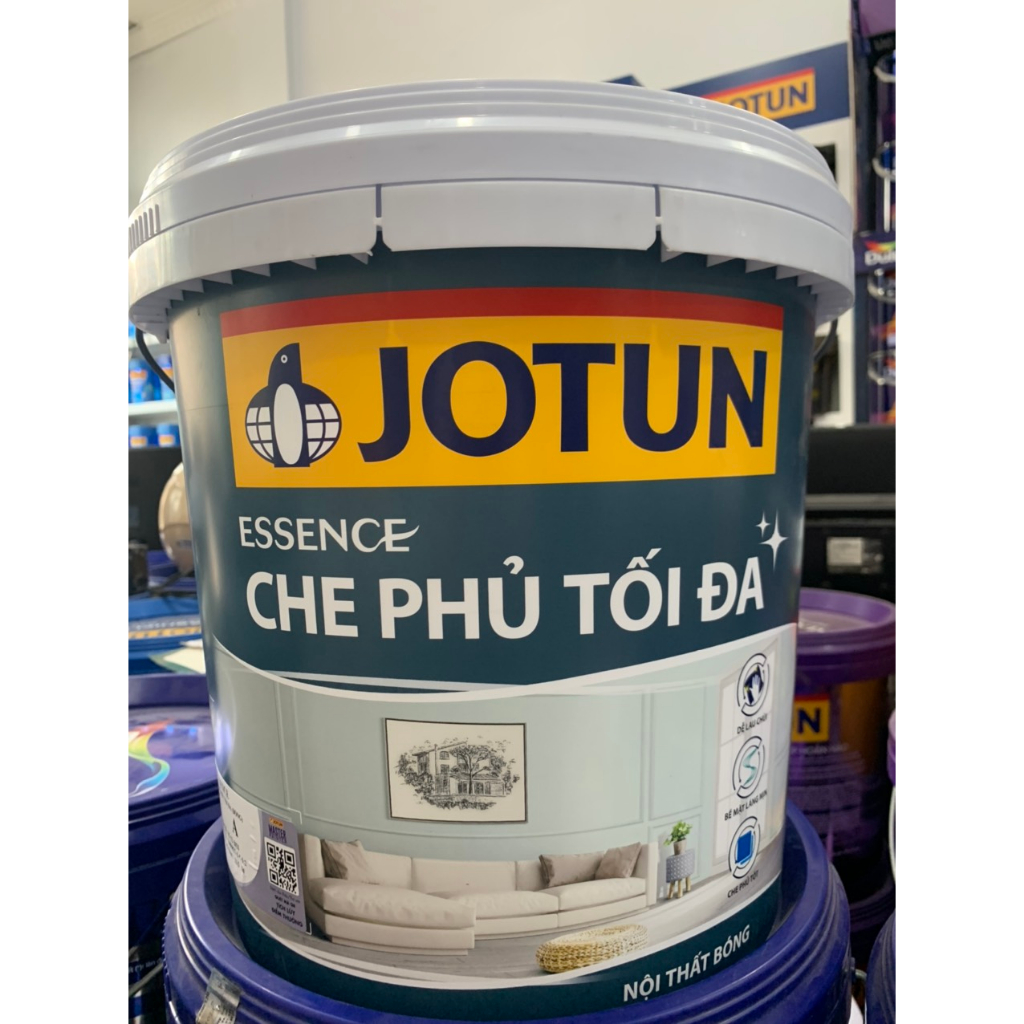 Sơn Nội Thất Essence Che Phủ Tối Đa Bóng (MÀU TRẮNG) 1L