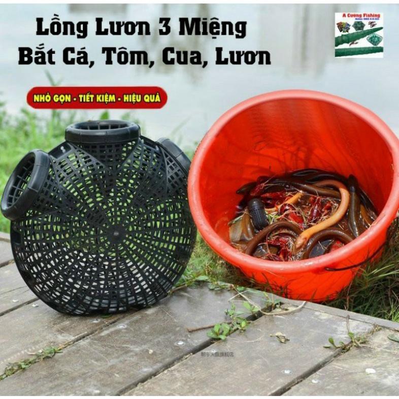 Lồng bẫy lươn, rọ lươn 3 cửa dễ sử dụng - sale to