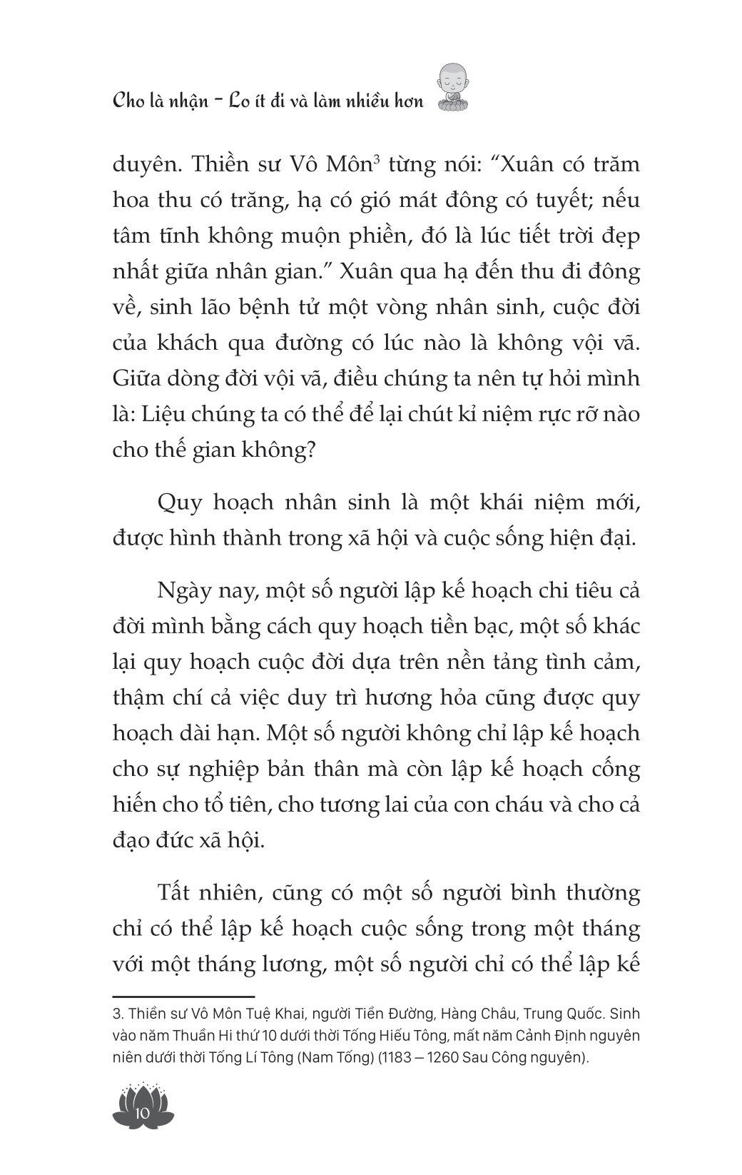 Cho Là Nhận - Lo Ít Đi Và Làm Nhiều Hơn
