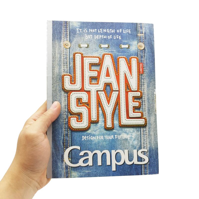 Tập Jean Style B5 Kẻ Ngang 120 Trang ĐL 70g/m2 - Campus NB-BJEA120 (Mẫu Màu Giao Ngẫu Nhiên)