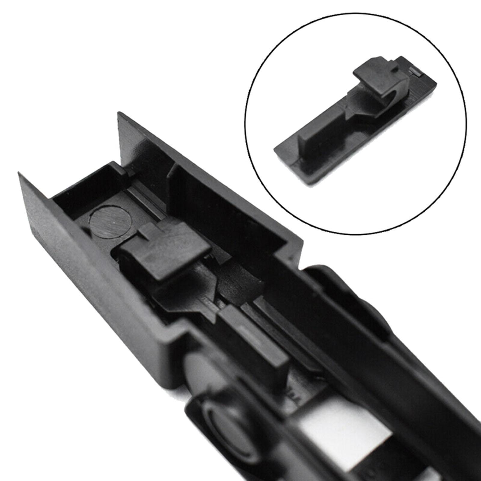 2Pcs Automotive Front Windshield Wiper Arm Retaining Clip/ Black for Discovery 2 L322 Replacement Durable/