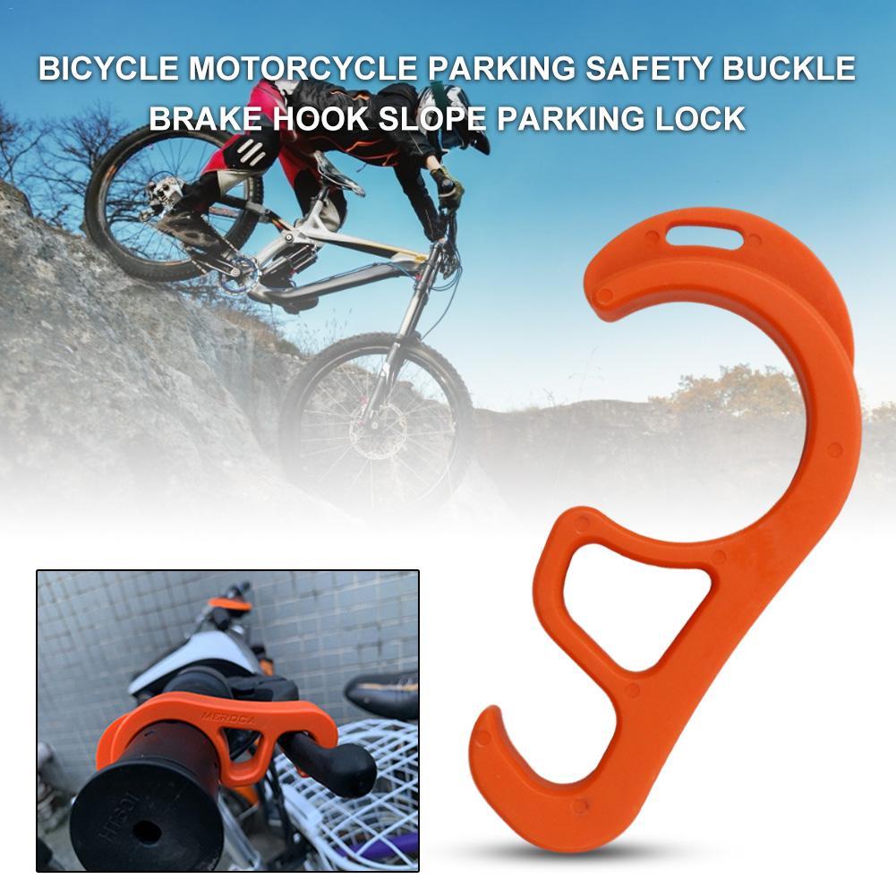 Bicycle Brake Hook Motorcycle Parking Safety Buckle Slope Parking Locked Safety Buckle Mountain Bike Accessories For Riding