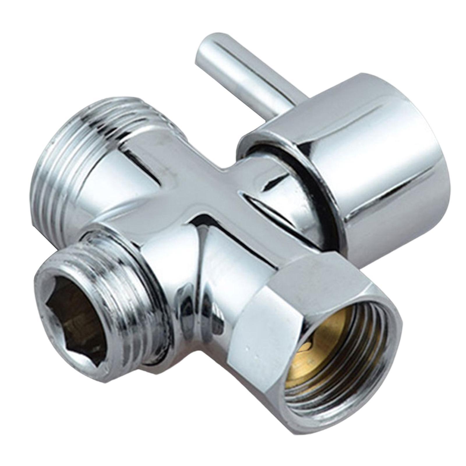 3 Adapter Diverter Valve Brass for Bathroom Bidet Hotel