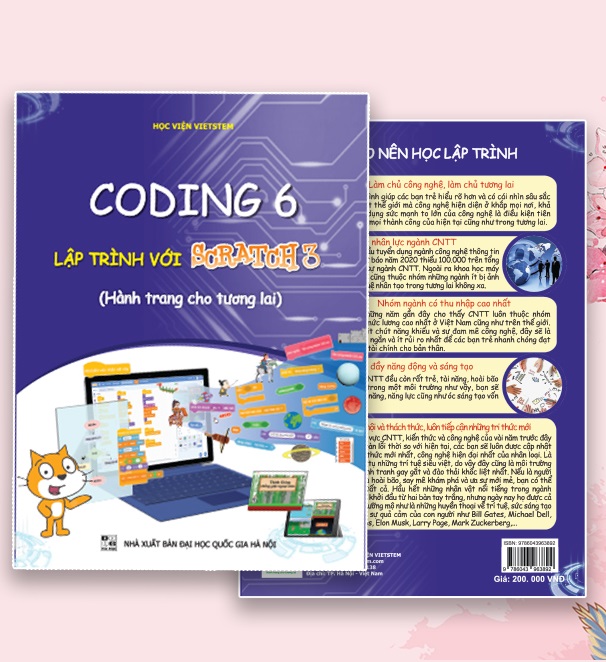 Sách Coding 6 Lập trình với Scratch 3