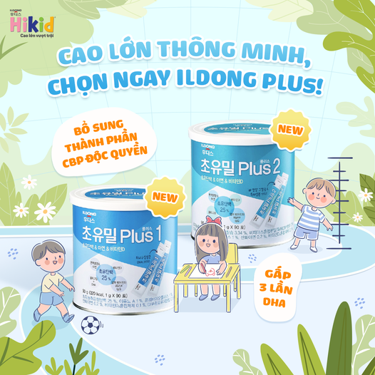 Sữa Non ILDong Số 1 (0-12 Tháng) - Nhập khẩu Hàn Quốc