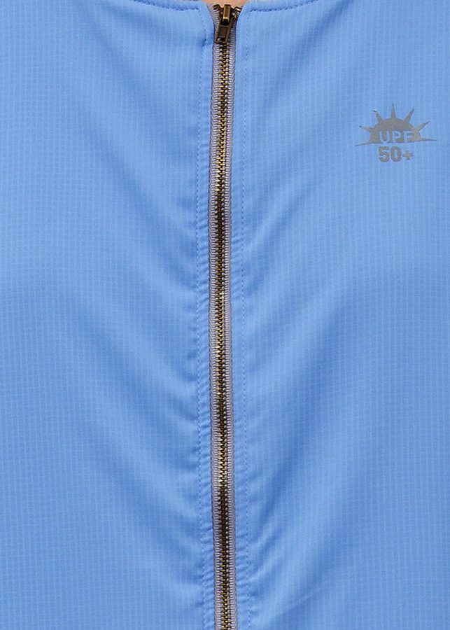 Áo khoác nữ chống nắng UPF50+  Deep Sky Blue Zigzag JAC00301 size