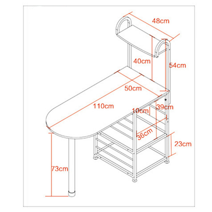 Kệ để lò vi sóng kiêm bàn ăn đa năng, kệ bếp MGK006