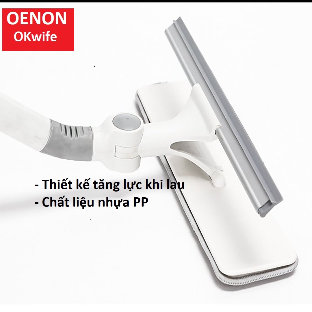 Cây Lau Kính Chuyên Dụng 2 Trong 1 Dài 150cm Có Thể Điều Chỉnh Tăng Giảm - OK03