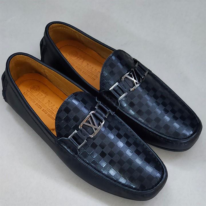 Giày Mọi Nam Da Đế Âm Bò Thật TiTi ĐÔ Cao Cấp GDA2022d