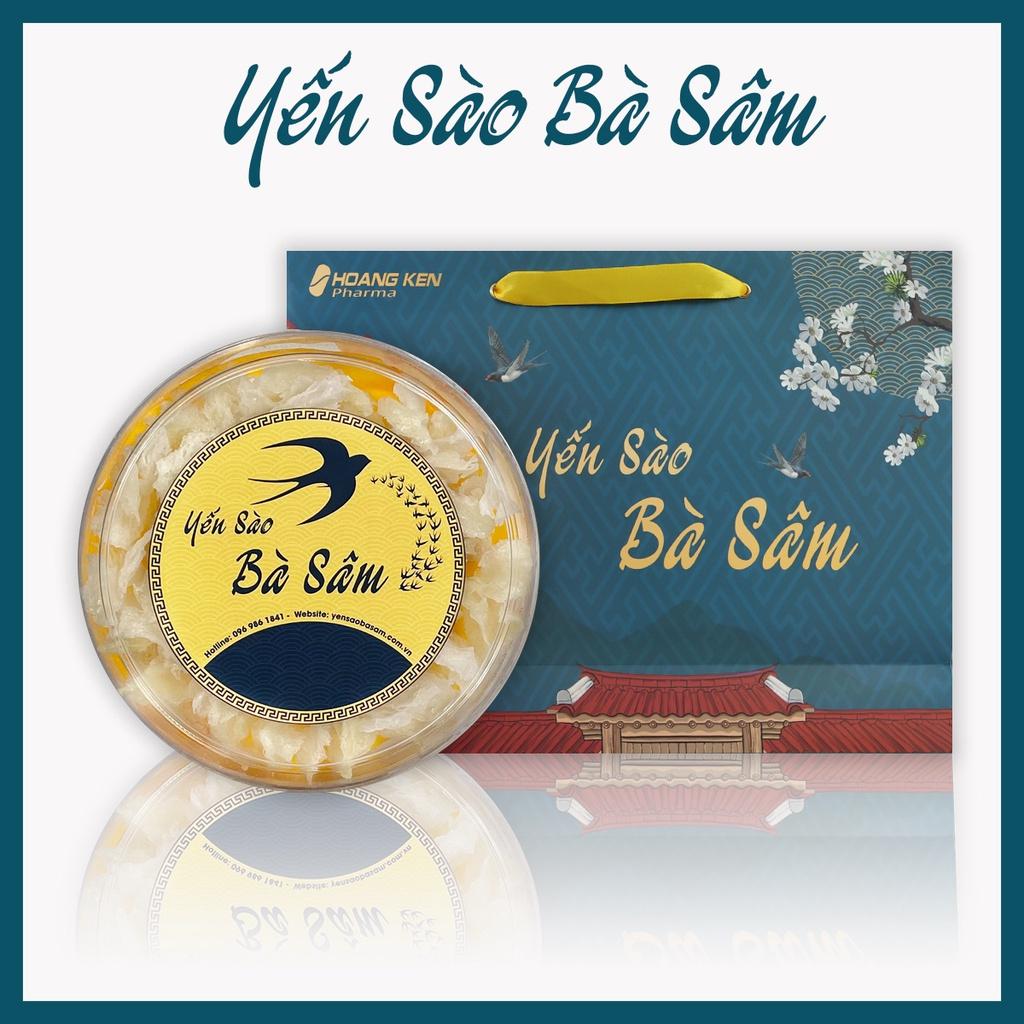 Yến sào Bà Sâm - Chân yến tinh chế Cao Cấp, 100% Nguyên chất ( Hộp 50G/100G)