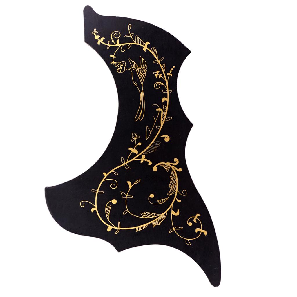 Sunnimix Dán Chống Xước Guitar Bảo Vệ Tấm Đen