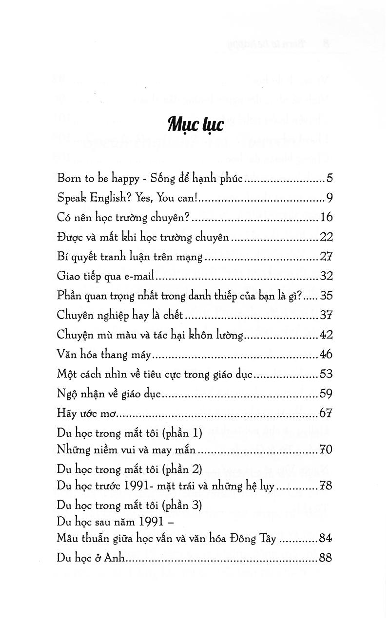 Sống Để Hạnh Phúc