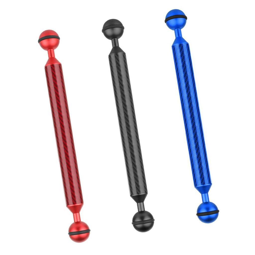 Carbon Fiber 9 " Ball Floating Arm Buoyancy Underwater Lighting Black