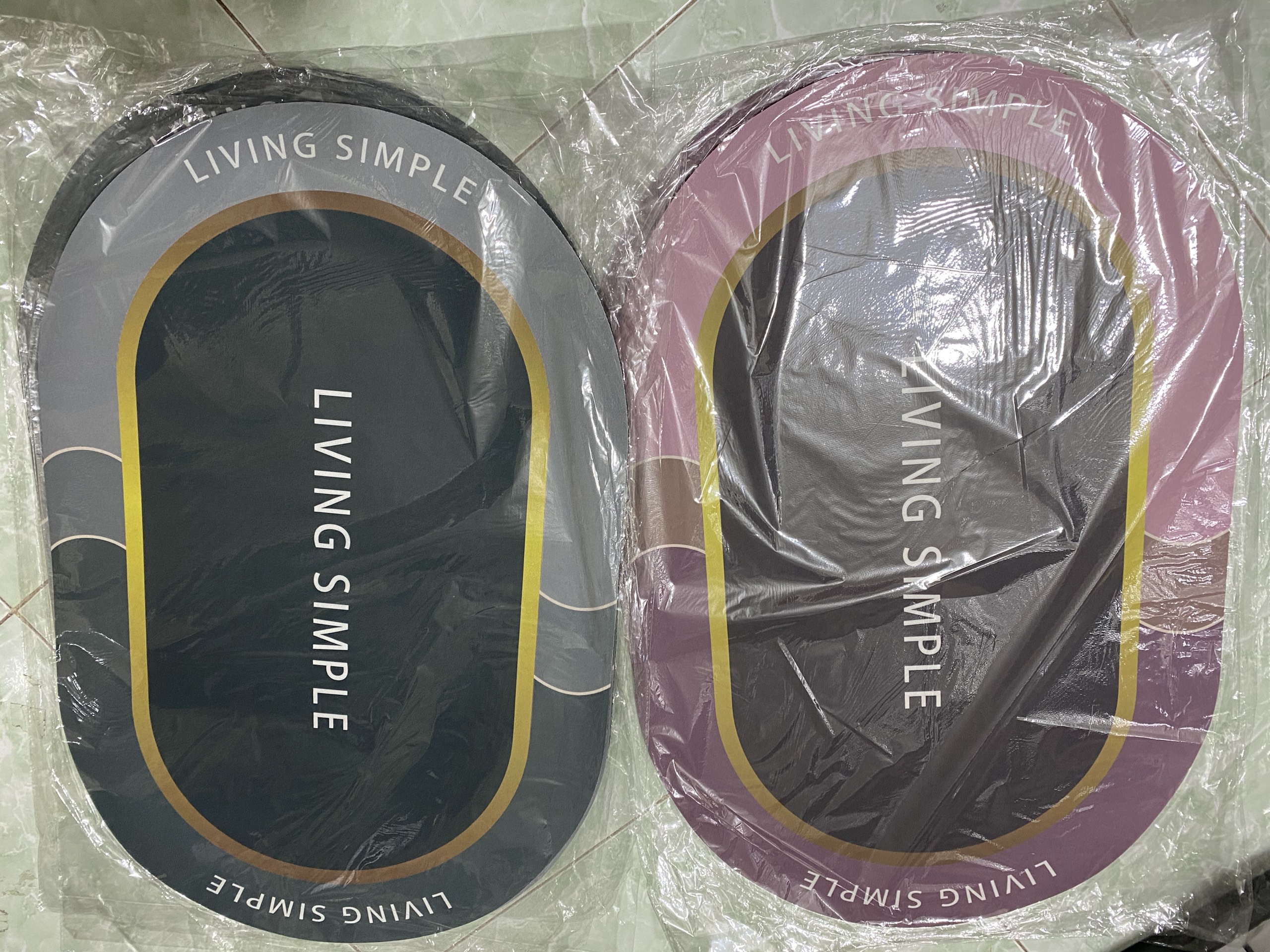 Thảm chùi chân Silicon Bathroom siêu thấm nước, chống trơn trượt