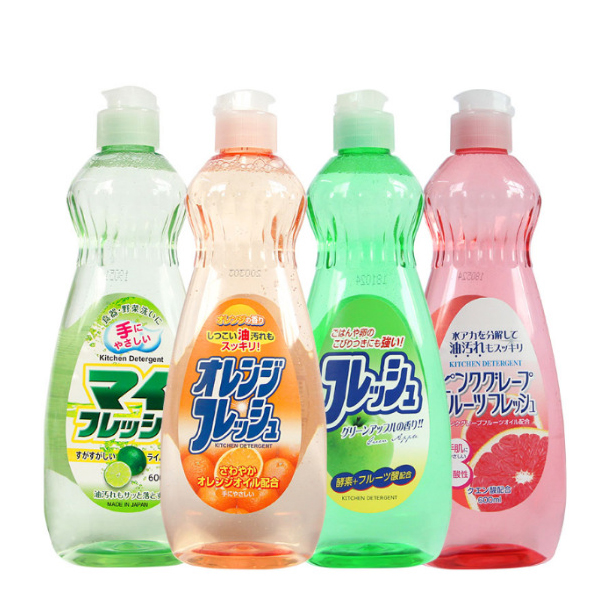 Nước rửa chén bát rau củ quả đồ ăn dặm cho bé Rocket Nhật Bản chai 600ml