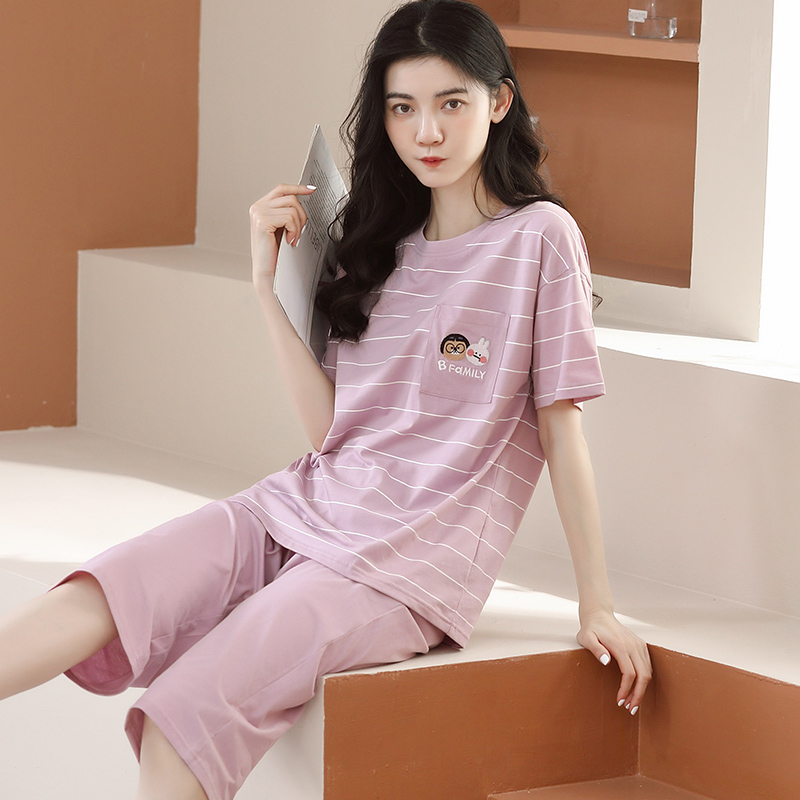 Quần áo mặc nhà cotton 5655