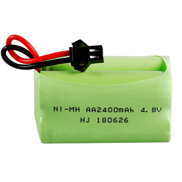 Pin Sạc 4.8V 2400mah Dung Lượng Cao Cho Xe Ô tô - Tàu Thủy Điều Khiển ( Giắc SM )