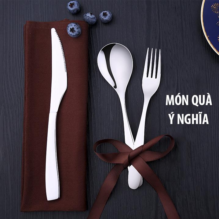 Set 12 dao muỗng nĩa, Dành cho 4 người ăn