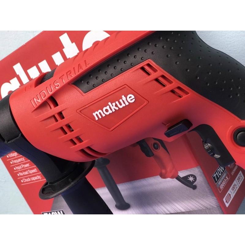 MÁY KHOAN ĐỘNG LỰC 710W MAKUTE ID003-X RED- HÀNG CHÍNH HÃNG