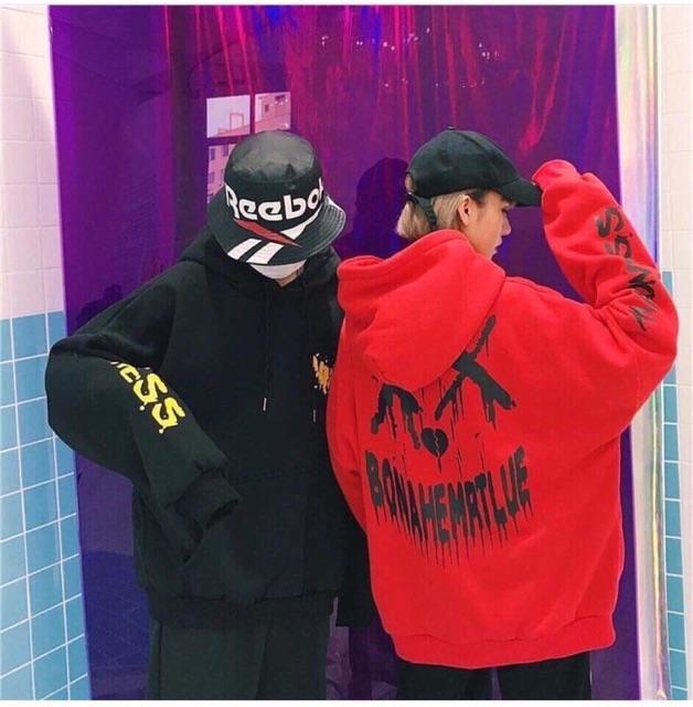 Áo hoodie nam nữ in in chữ X sành điệu