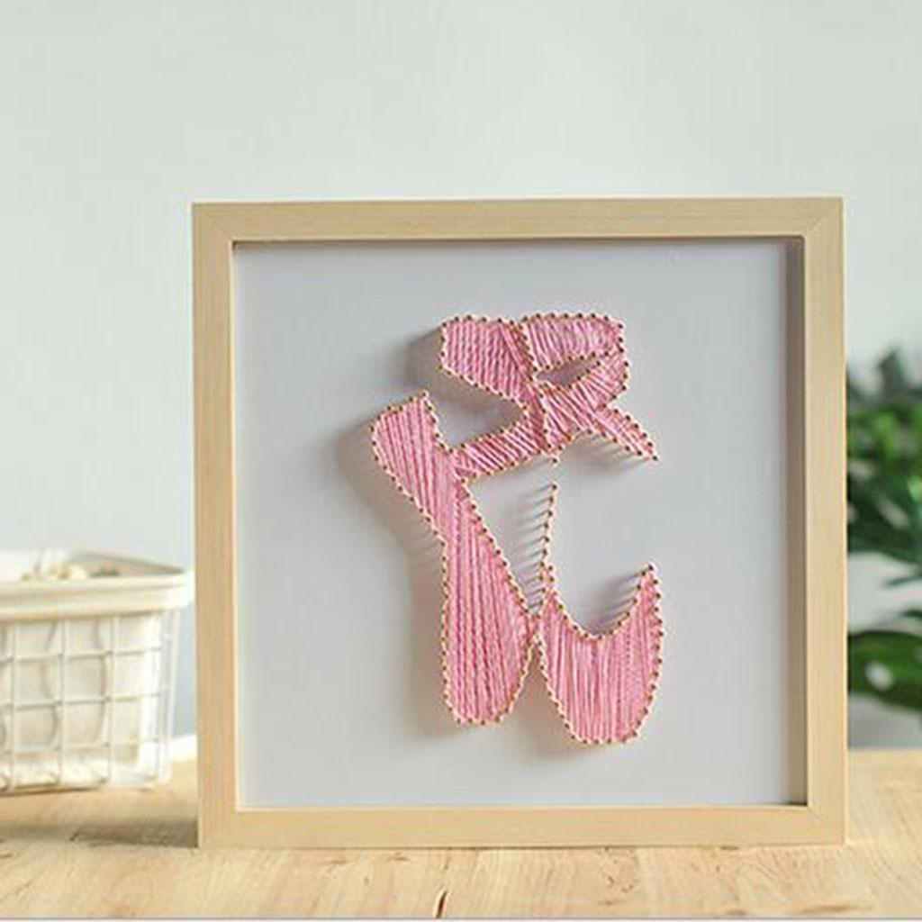 String Art Kit - Dance Shoes String Art, Adult Crafts Kit, Arts and Crafts Set, DIY Kit, Crafts Kit, Kits for Adults, All Crafting Supplies Included
