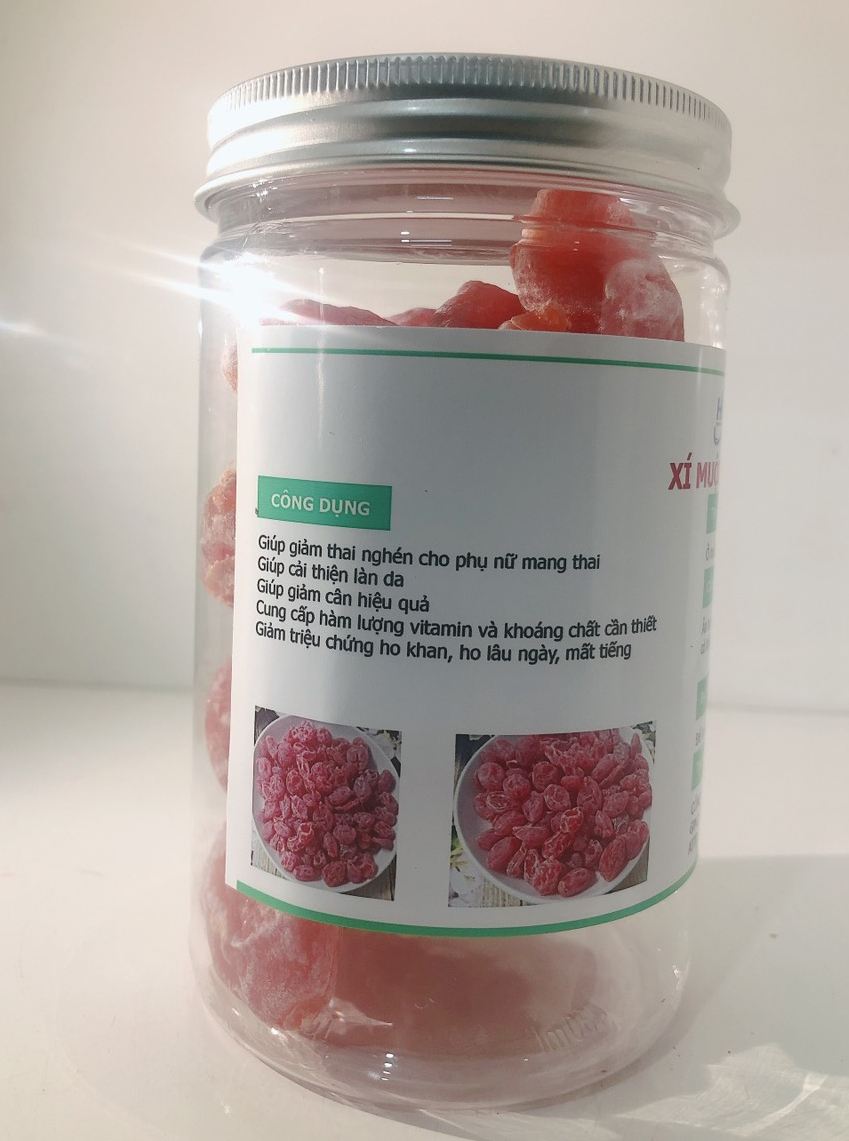 Xí muội chua ngọt - Ô mai đào (Hủ 1kg)